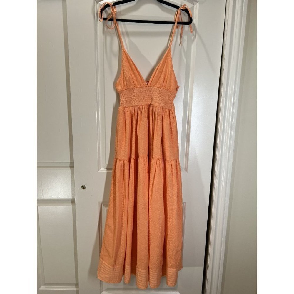 Solid & Striped Melody Orange Maxi Dress $248 - Picture 9 of 12